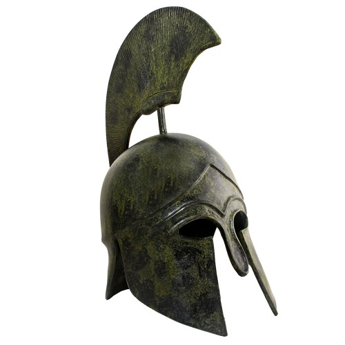 Greek Ancient Helmet Natural Size - tall crest