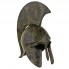 Greek Ancient Plain Helmet - short crest