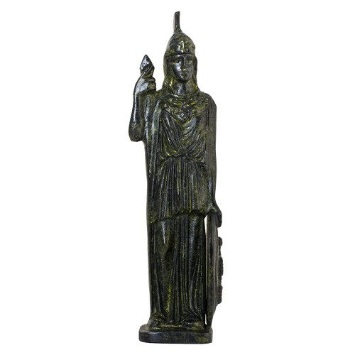 Athena Solid Sculpture, Greek Goddess of Wisdom
