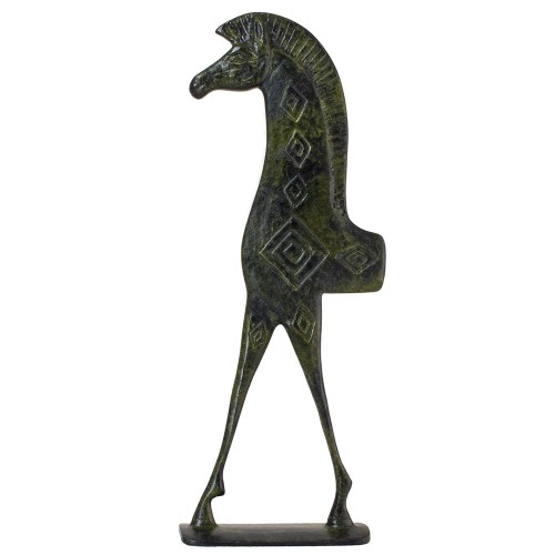 Bronze Horse Sculpture, Cut in Half